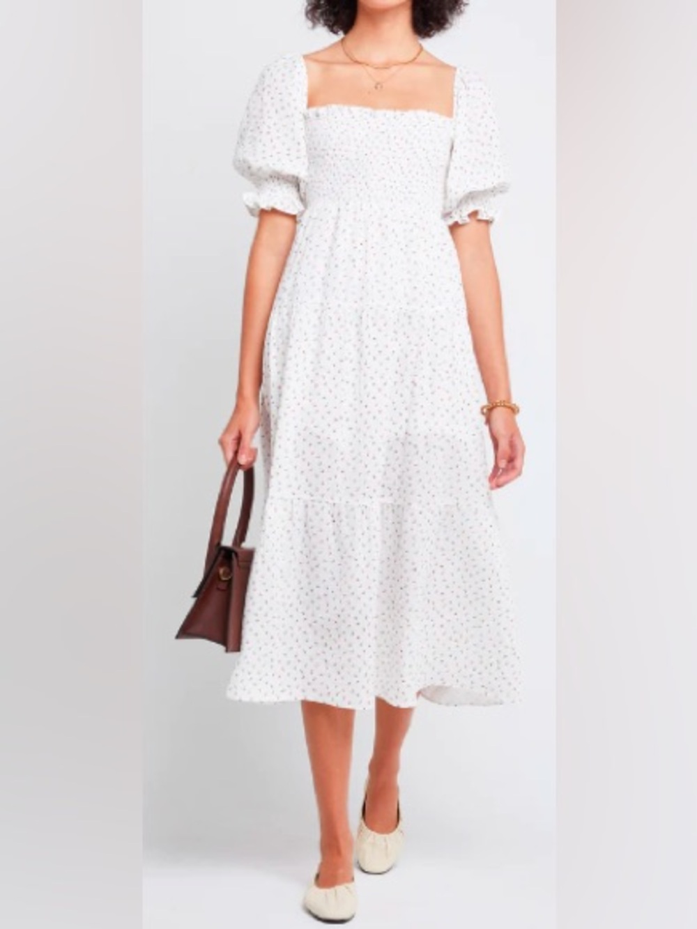 O.P.T Frankie Dress-White
Floral 100% Cotton Size Large